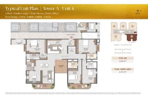 Brigade Gateway Residences Neopolis Floor Plan13 Brigade Gateway Residences Neopolis Floor Plan13