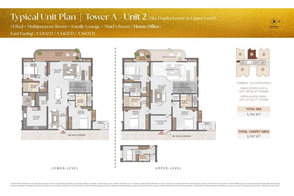 Brigade Gateway Residences Neopolis Floor Plan17