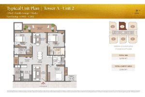 Brigade Gateway Residences Neopolis Floor Plan2 Brigade Gateway Residences Neopolis Floor Plan2