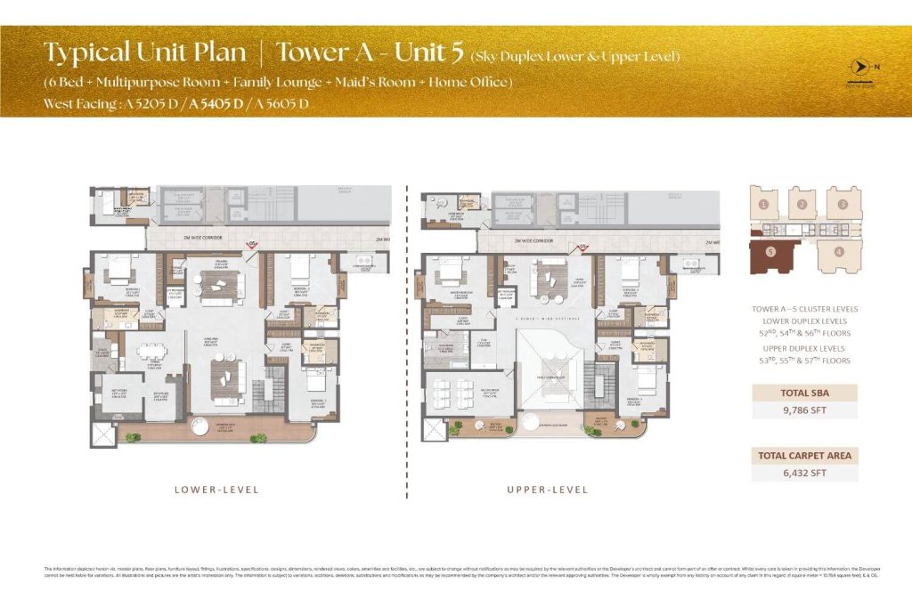 Brigade Gateway Residences Neopolis Floor Plan20