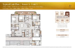 Brigade Gateway Residences Neopolis Floor Plan3 Brigade Gateway Residences Neopolis Floor Plan3