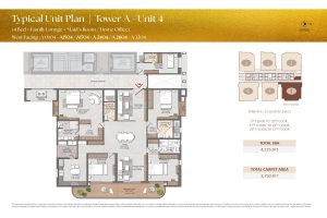 Brigade Gateway Residences Neopolis Floor Plan5 Brigade Gateway Residences Neopolis Floor Plan5